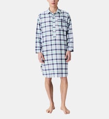 Chemise Grand-Père en flanelle de coton - Enzo Arthur