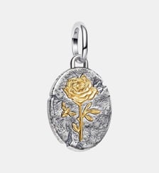 Charm Médaillon Rose Pandora