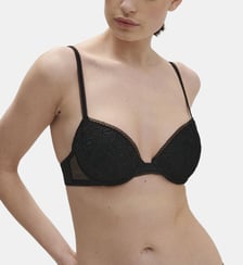 Soutien-gorge push-up Amazone armatures multi-positions broderie éco-responsable Simone Pérèle