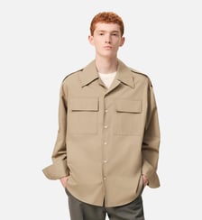 Chemise Saharienne en Coton AMI Paris