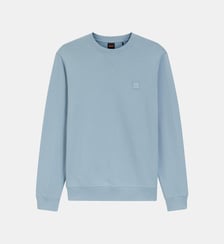 Sweat modèle Westart ample coton molleton patch logo BOSS