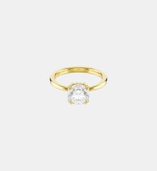 Bague cocktail Stilla, Doré à l’or 18 carats (750/1000) Swarovski