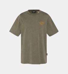T-shirt army imprimé, effet vintage Schott