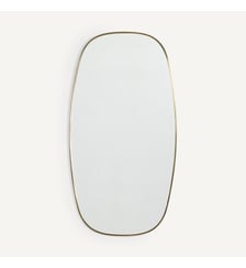 Miroir cadre laiton vieilli H100cm AM.PM