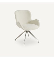 Fauteuil de table bouclette AM.PM