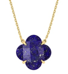 Collier, lapis lazuli, or jaune Morganne Bello