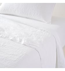 Drap plat  en lin Yves Delorme