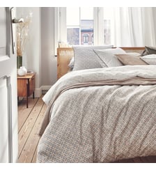 Housse de couette imprimée en percale de coton, GALADRIEL Essix
