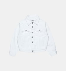 Veste en jeans blanc de la marque MM6 Maison Margiela