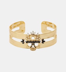 Bracelet jonc avec cabochon central et strass FROZEN Hipanema