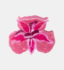 Pince à cheveux fleur rose Balaboosté