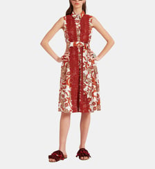 Robe Tootsie With Lacey Ribbons Reef White La DoubleJ