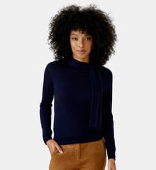 Pull col rond montant uni MALALY La Petite Etoile
