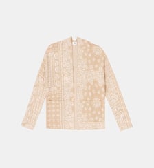 Gilet croisure en v imprimé jacquard MODENA La Petite Etoile