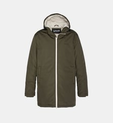 Parka droite à capuche Schott
