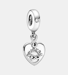 Charm Pendant Cœur Amis Pour Toujours Pandora