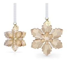 Annual Edition Set de Décorations 3D Festive 2026, Couleur or Swarovski