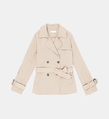 Trench col revers uni NARAGO La Petite Etoile
