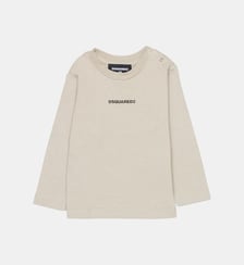 T-shirt à manches longues avec logo Dsquared2