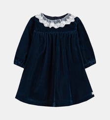 Robe -  velours col dentelle Tartine Et Chocolat