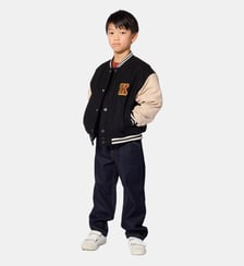 Blouson avec fermeture zippée Kenzo Kids