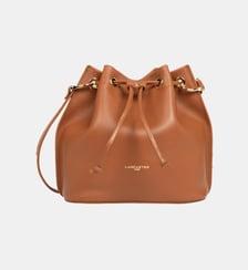 Sac bourse Alba Double en cuir Lancaster