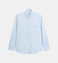 Chemise manches longues Oxford rayures Serge Blanco