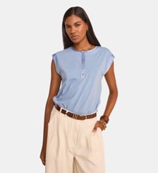 T-Shirt Sans Manches En Coton Terence Maison 123