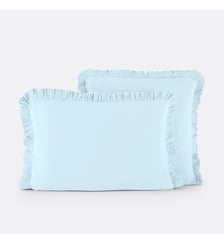 Taie d'oreiller enfant unie gaze de coton La Redoute Interieurs