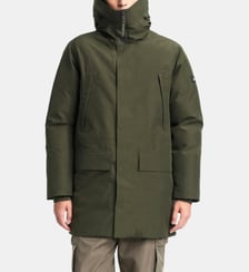 Parka longue imperméable à capuche GORE-TEX Aigle