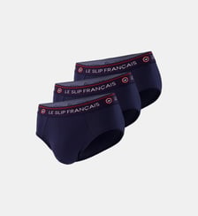 Lot de 3 slips en coton Le Slip Francais