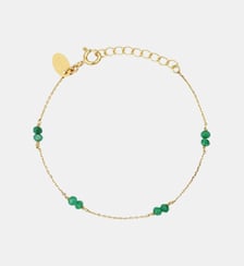 Bracelet venus agate verte Caroline Najman