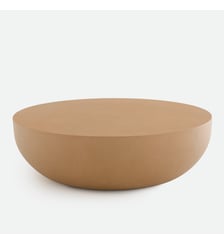 Table basse monobloc, ciment, diamètre 100 cm La Redoute Interieurs