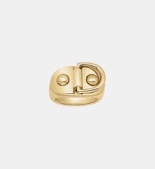 Bague Chevalière Rivet GM - Or jaune Statement