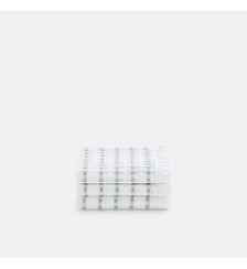 Lot de 3 serviettes d'invités en coton nid d'abeille La Redoute Interieurs