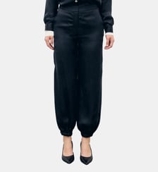 Pantalon élastiqué satiné - RIMYA Gerard Darel