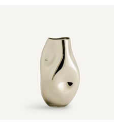 Vase en verre métallisé soufflé H28 cm AM.PM