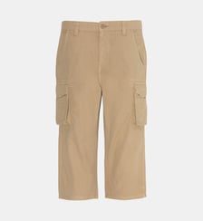 Pantacourt beige cargo multipoches Schott