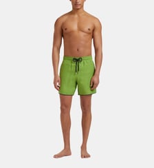 Maillot de bain en lin uni Vilebrequin