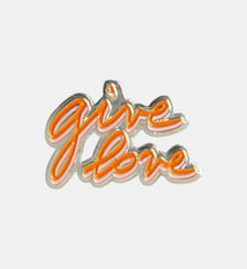 pin's Give Love Agnès b.