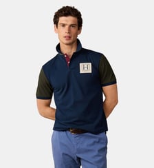 Polo Coupe Regular À Manches Courtes Union Jack Hackett London