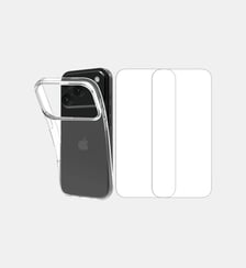 Coque intégrale iPhone 17 / 18 Pro Max coque + verre  X2 Essentiel B