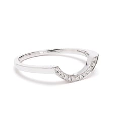 Bague Intrépide grand arc pavée Loyal.e Paris