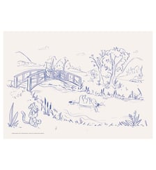 Poster Disney - Disney - Hundred Acre Peaceful Day Poster & Frame
