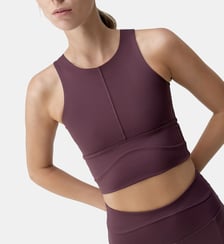 Brassière de sport femme Saori Maintien moyen coussinets amovibles Born Living Yoga