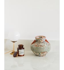 Vase Gerbino orangé Edmond N°28- Produit chiné Debongout