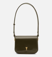 Sac Paris Paris En Cuir Glacé unisexe AMI Paris