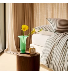 Housse de couette en percale de coton seersucker Lacoste Home