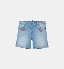 Short en denim bleu clair Dsquared2