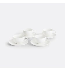Lot de 4 tasses à café et sous-tasses La Redoute Interieurs